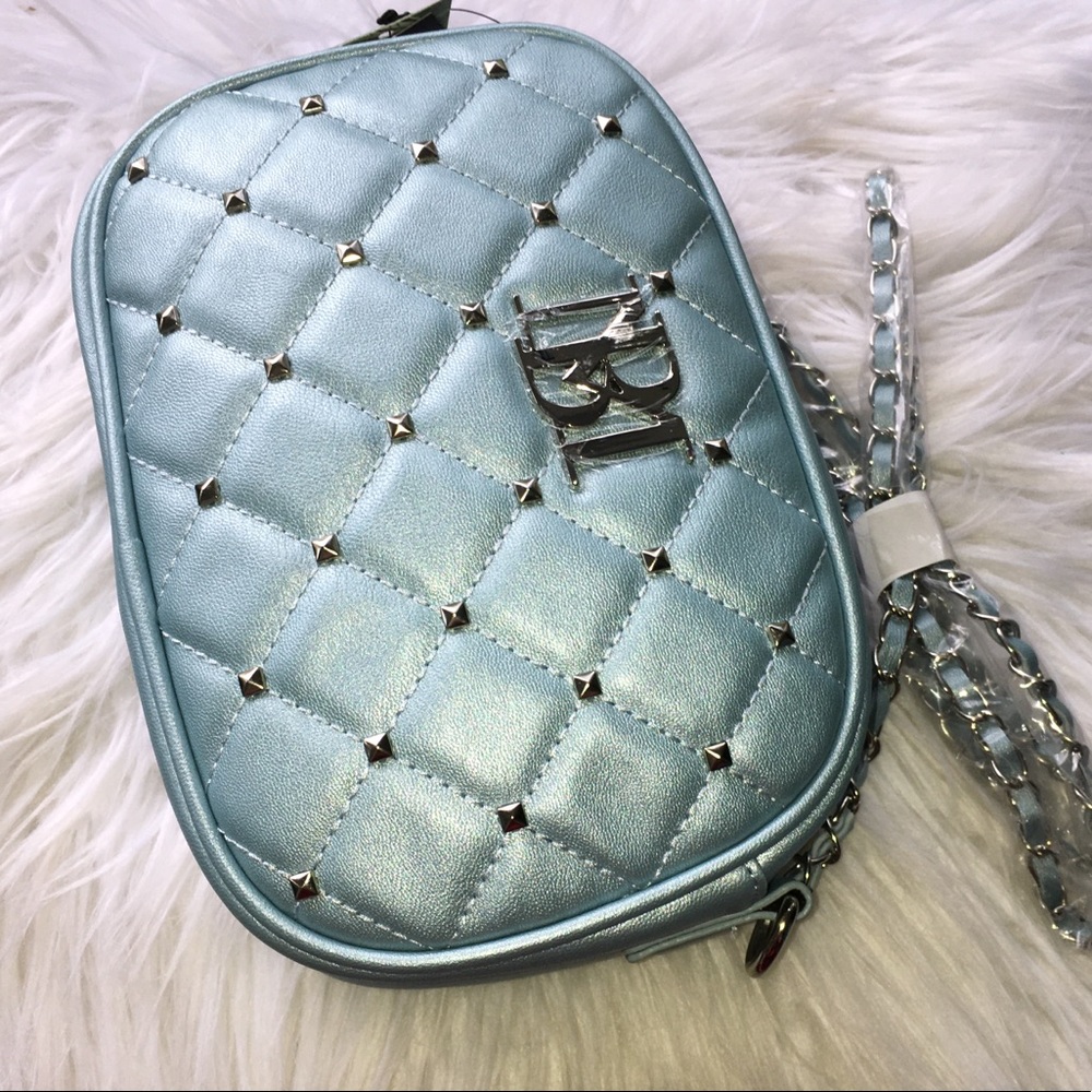 NWT BADGLEY MISCHKA QUILTED CAMERA BAG